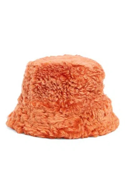 Cult Gaia Kumi Faux Fur Bucket Hat