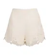 Cult Gaia Lace-trim Suni Shorts