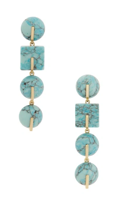 Cult Gaia Laguna Earring In Blue