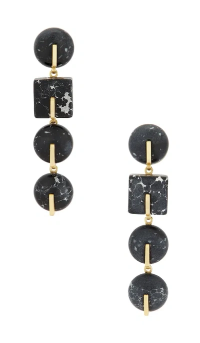Cult Gaia Laguna Earring In Brown