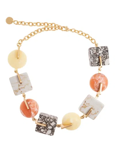 Cult Gaia Laguna Stone-gold Necklace