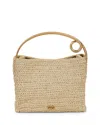 Cult Gaia Womens Natural Lalli Raffia Top-handle Bag In Natural