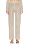 Cult Gaia Knitted Lawena Trousers In Beach