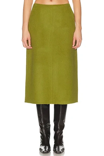 Cult Gaia Lazuli Skirt In Green