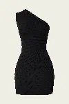 Cult Gaia Leanna Mini Dress In Black