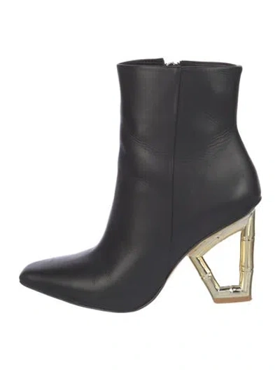 Pre-owned Cult Gaia Leather Boots In Multi