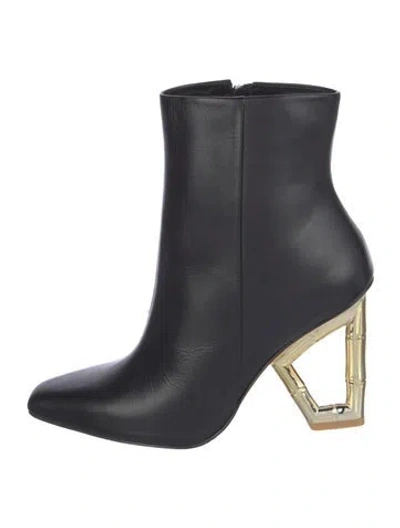 Pre-owned Cult Gaia Leather Boots In Multi