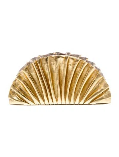 Pre-owned Cult Gaia Leather Clutch