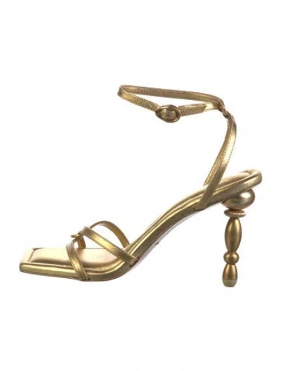 Pre-owned Cult Gaia Leather Sandals