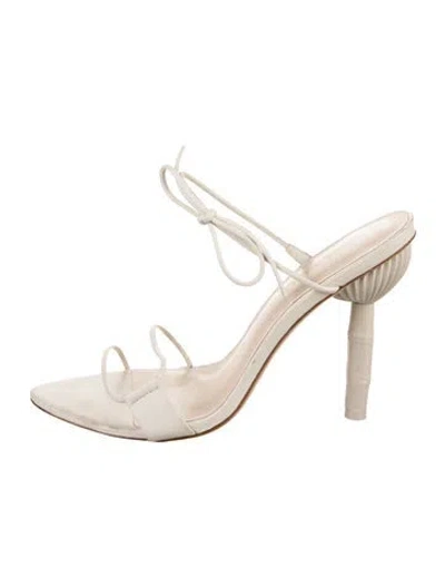 Pre-owned Cult Gaia Leather Sandals