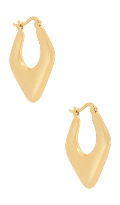 Cult Gaia Leila Earring In Metallic Gold