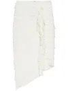 Cult Gaia Leo Midi Skirt In Neutrals