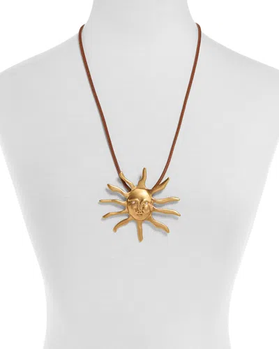 Cult Gaia Leo Sun Necklace, 12