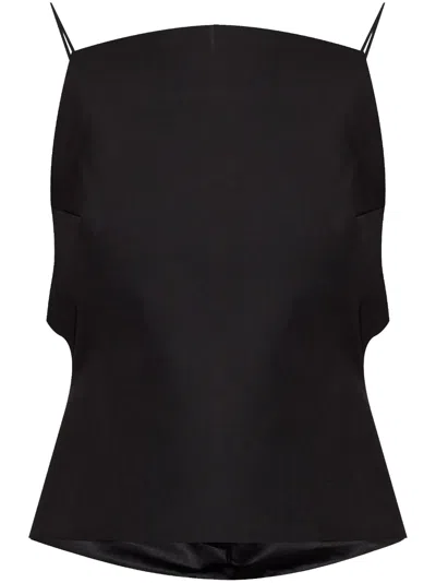 Cult Gaia Lexa Top In Black