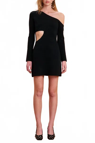 CULT GAIA LIA KNIT DRESS IN BLACK