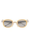 Cult Gaia Lili 50mm Square Sunglasses