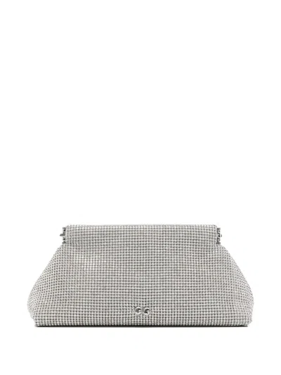 CULT GAIA LILLIA EMBELLISHED CLUTCH BAG