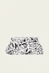 Cult Gaia Lillia Mini Glass Crystal Clutch Bag In Transparent