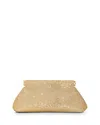 Cult Gaia Lillia Mini Clutch In Sand Dollar