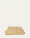 Cult Gaia Lillia Mini Clutch In Sand Dollar