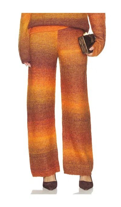 Cult Gaia Linnet Pant In Brown