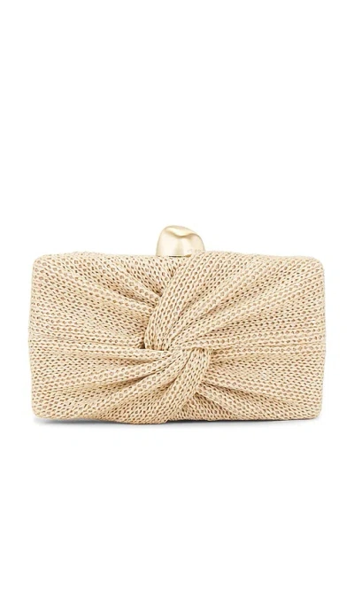 Cult Gaia Lisse Clutch In 素色