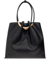 Cult Gaia Double Handle Shoulder Bag In Black