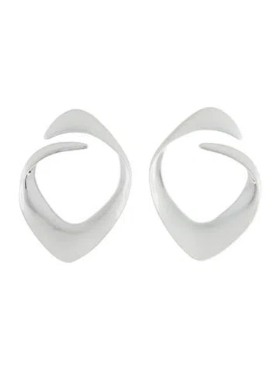 Pre-owned Cult Gaia Lola Clip On Earrings In Multi