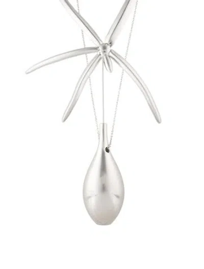 Pre-owned Cult Gaia Long Pendant Necklace, 36" In Multi