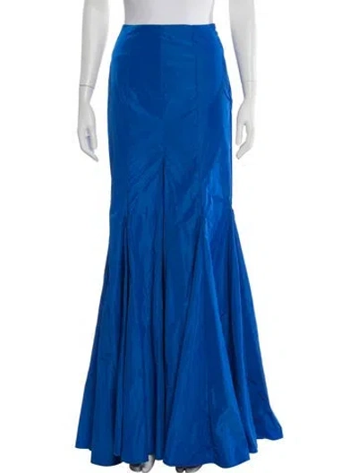 Pre-owned Cult Gaia Long Skirt W/ Tags In Blue