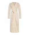 Cult Gaia Long-sleeved Cardigan In Nude