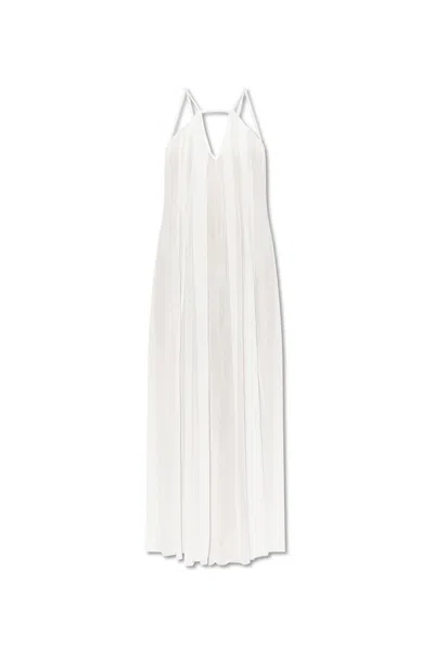 Cult Gaia Open-back Maxi Dress In White