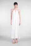 Cult Gaia Open-back Maxi Dress In White