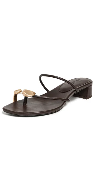 Cult Gaia Luca 30mm Embellished Sandals In Blue