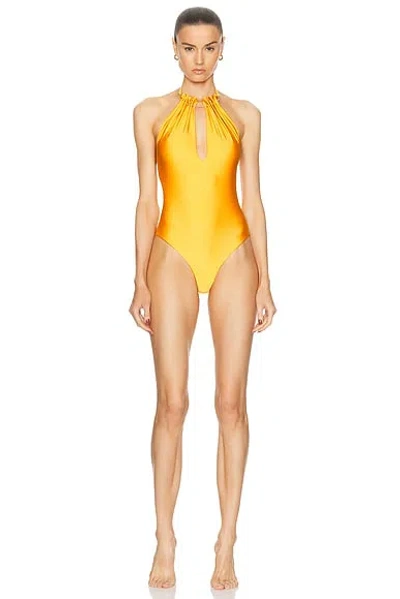 Cult Gaia Lula One Piece Swimsuit In Marmalade