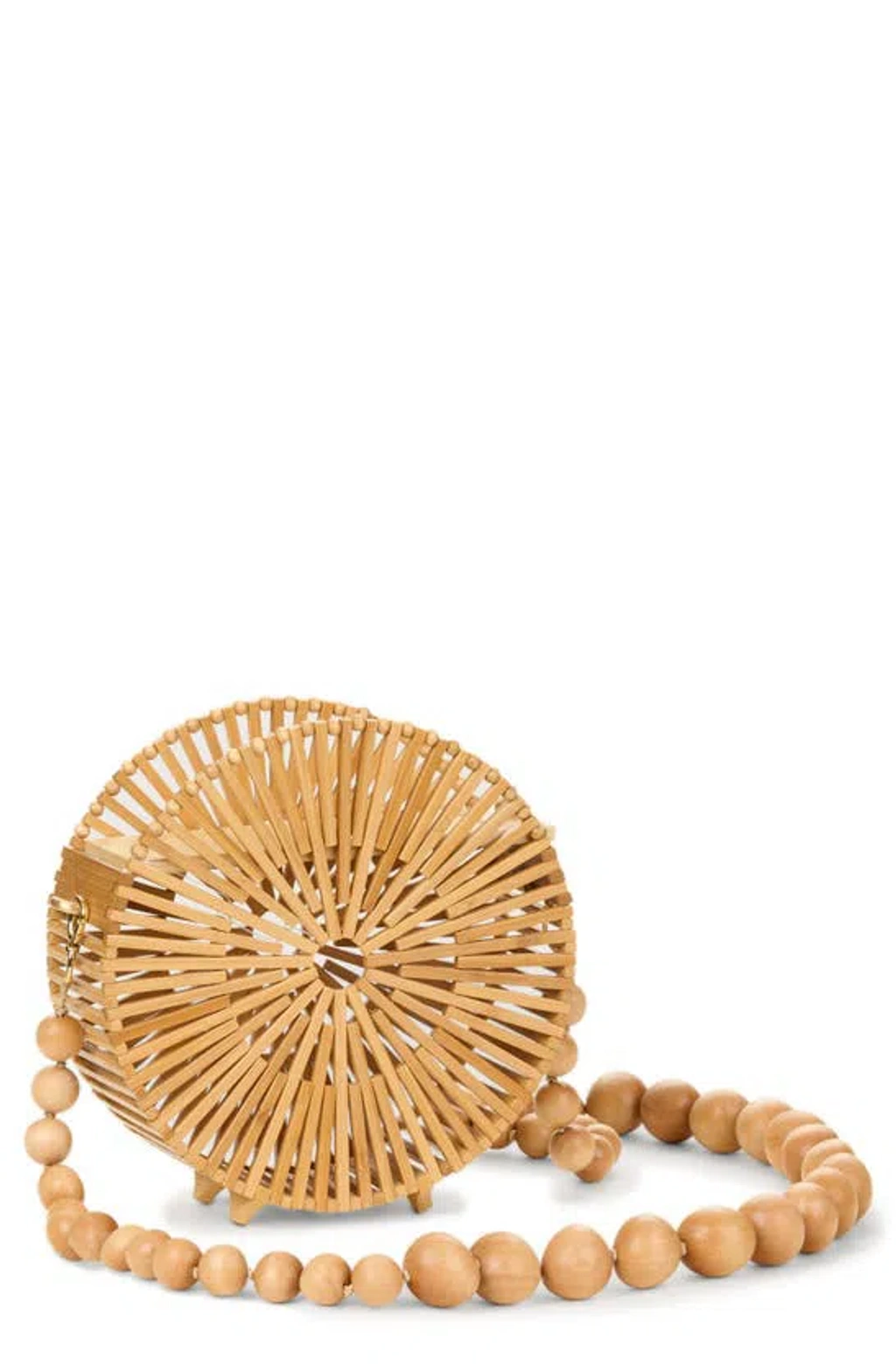 Cult Gaia Luna Crossbody Bag In Natural ModeSens