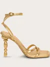 Cult Gaia Maddie Sandal In Java In Gold