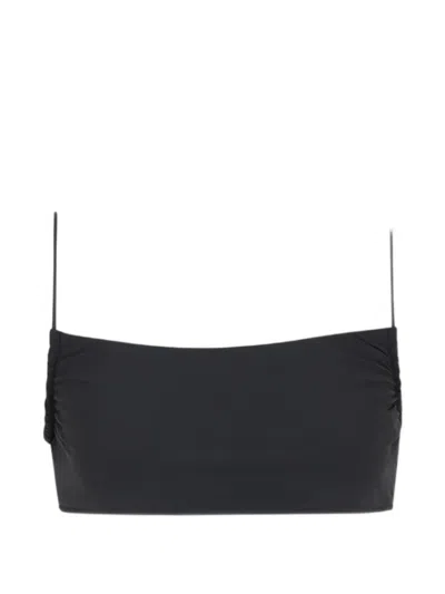 Cult Gaia Maeva Bikini Top In Black