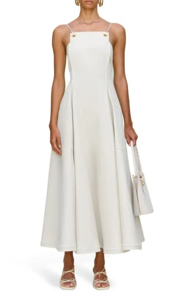 Cult Gaia Maka Stretch Cotton Maxi Cocktail Dress