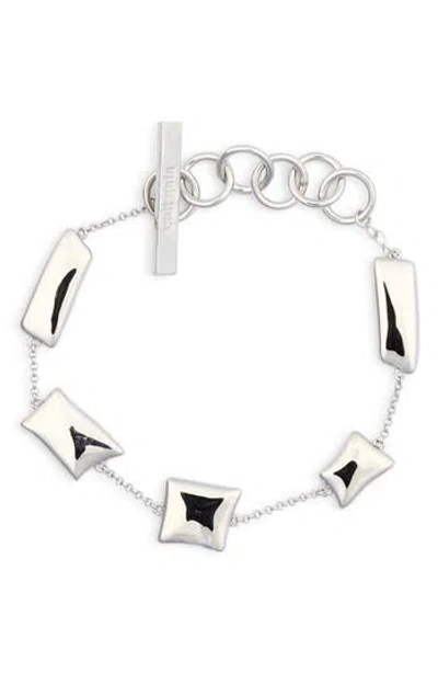 Cult Gaia Malaya Anklet In Silver