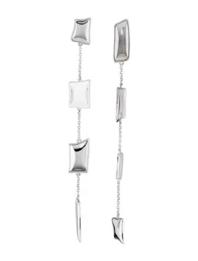 Pre-owned Cult Gaia Malaya Drop Earrings In Multi