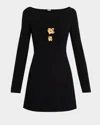 Cult Gaia Mani Knit Mini Dress In Black