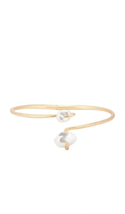 Cult Gaia Marais Choker In Gold