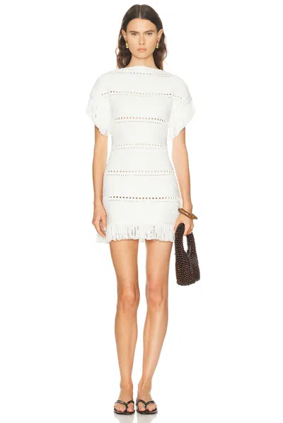 Cult Gaia Maren Dress In White