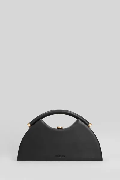 Cult Gaia Marjani Hand Bag In Black Leather
