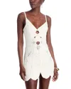 Cult Gaia Marlow Knit Dress In Off White