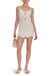 Cult Gaia Marlow Knit Minidress In Neutral