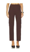 Cult Gaia Maude Knit Pant In Brown