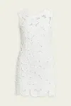 Cult Gaia Meira Knit Dress In Off-white In White
