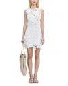 Cult Gaia Meira Knit Dress In White